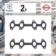 2x ORIGINAL® Elring Dichtung, Abgaskrümmer für Ford KA Fiat 500 GRANDE PUNTO