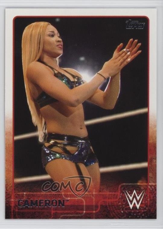 2015 Topps WWE Cameron #15 0kz8