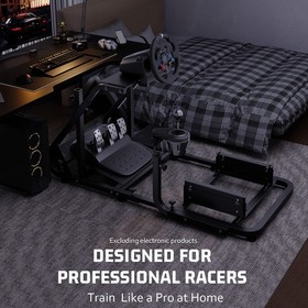 Hottoby Racing Simulator Cockpit Adjustable Wheel Stand Fits Logitech G920 G923