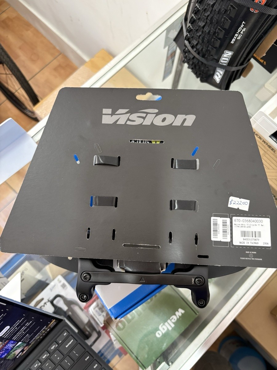 Vision Metron 5D ACR Mini TT Clip-ons, 117mm Extension Length