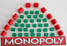 Replacement Monopoly Houses x 32 and Hotels x 12 Free Postage