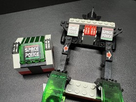 Lego 6957 Space Police II Solar Snooper 100% Complete No Box Instruction Manual