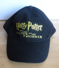Harry Potter and the Order of the Phoenix Black Adjustable Baseball Cap