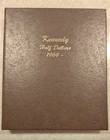 Dansco #7166 Kennedy Half Dollars 1964-2027 P&D Album includes 36 Coins