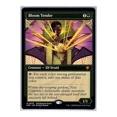 Bloom Tender #0079 Mythic Creature-Elf Druid MTG FDN Special Guest
