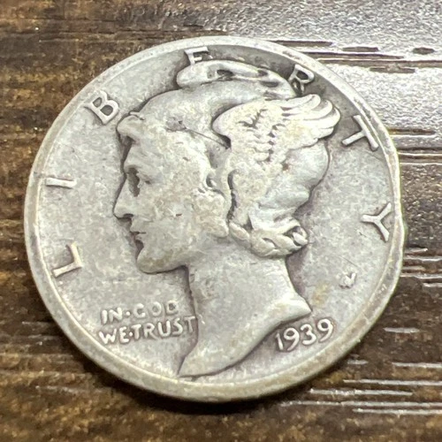 1939-S MERCURY SILVER DIME ACTUAL COIN Get More Today & Save Shop Here Buy Here