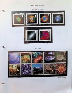 Great Britain Modern Collection On Album Pages MNH 2007