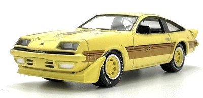1980 Chevy Monza Spyder 3.8 V6 4 sp. - Bright Yellow - 1:64 ''S'' Scale - H Body
