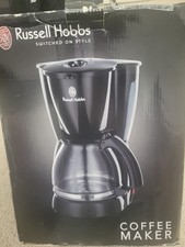 Russell Hobbs Switched On Style  Coffee Maker, Black, Boxed, 1.5l.