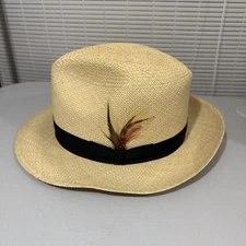 Capas Headwear Panama Straw Hat medium 7 7 1/8