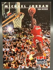 Michael Jordan 1992 Skybox USA Basketball Card #38 NBA Rookie - Dream Team - 886. rookie card picture