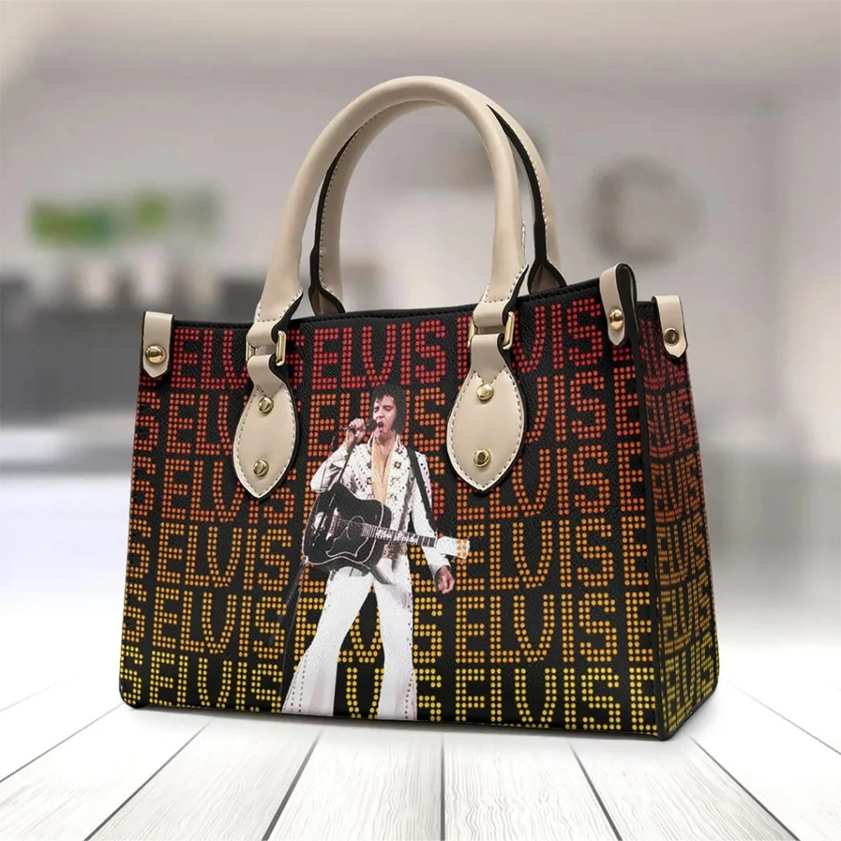 Elvis Presley Leather Handbag, Gift for Women