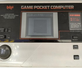 EPOCH Game Pocket Computer Handheld Console Used LCD Screen Dark