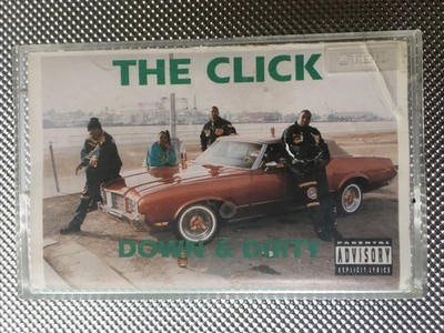 RARE THE CLICK CASSETTE TAPE Down & Dirty B-Legit E-40 hip hop DELETED OOP PRESS