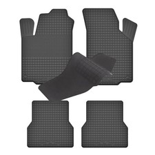 Universelle Fußmatten Gummimatten mit Tunnelmatte für VW Polo 3 1994 - 2001