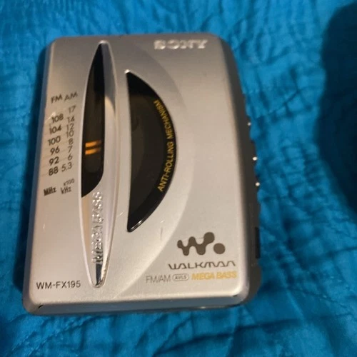 SONY Walkman WM-FX195 Cassette Player Untest