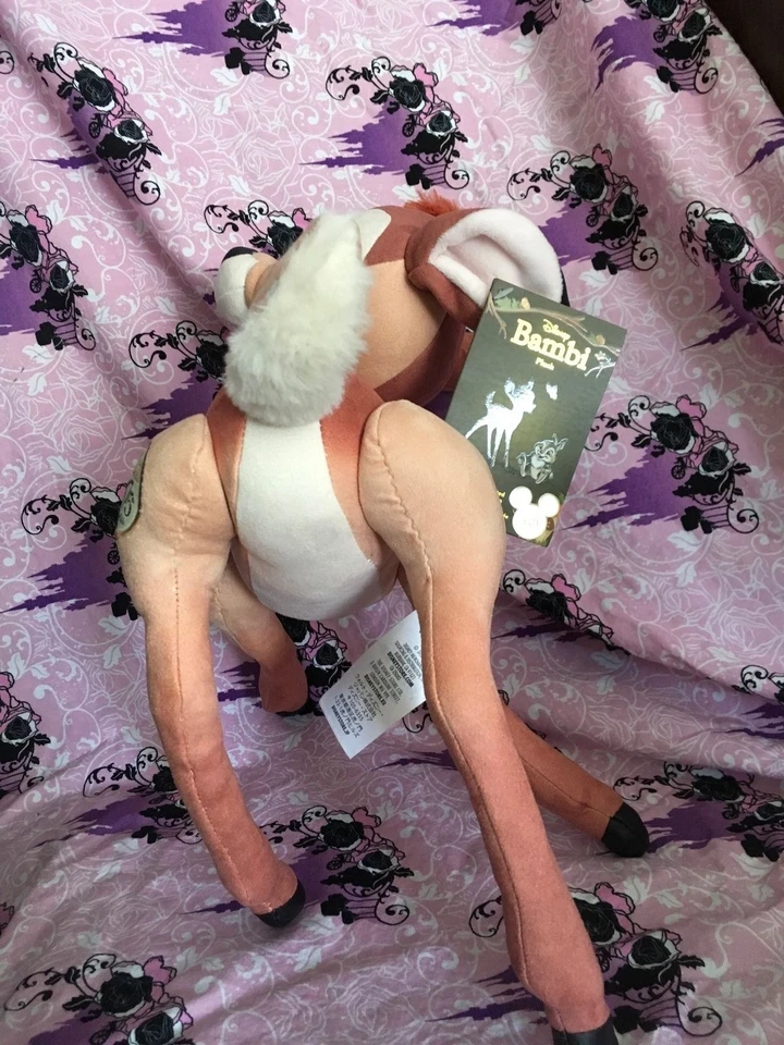 Peluche D23 Walt Disney Bambi 75 Aniversario Nuevo Posable 78 de 500 Foto 4 de 4