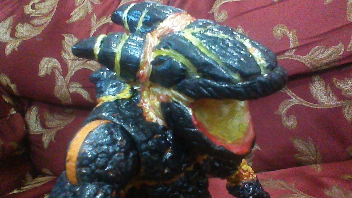 Custom Monsterarts Neca OBSIDIUS from GOdzilla Unleashed