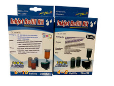 Combo Black  Tri-Color Ink Cartridge Refill Box Kit for HP 62 63 64 65 65XL