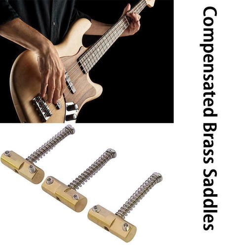 Kompensierte Vintage Messing Stegsättel Tele für K4B8 - Bild 5 von 12