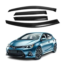Fits TOYOTA COROLLA iM 2016-2018 Side Window Visor Sun Rain Deflector Guard