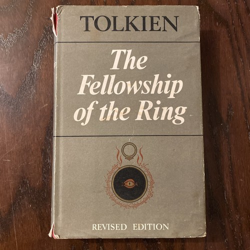 JRR Tolkien The Fellowship of the Ring 1968 Revised 2nd Edition Hardcover mit Karte