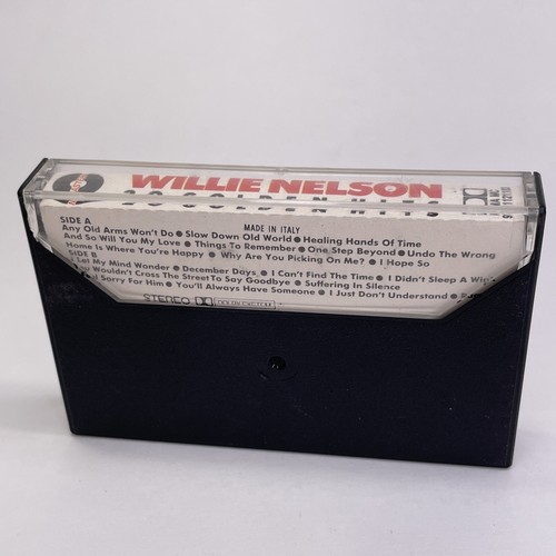 Willie Nelson, 20 Golden Hits (Audio Cassette Tape, 1978) Italy / Italian Import - Picture 2 of 9