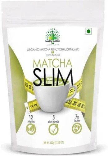 Matcha Slim Grüner Tee zum Abnehmen reich an Antioxidantien entgiftend 500 gm - Bild 5 von 5