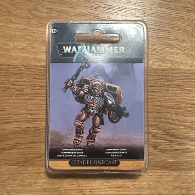 Warhammer 40K - Space Marines - Blood Angels Commander Dante - Finecast OOP NEU