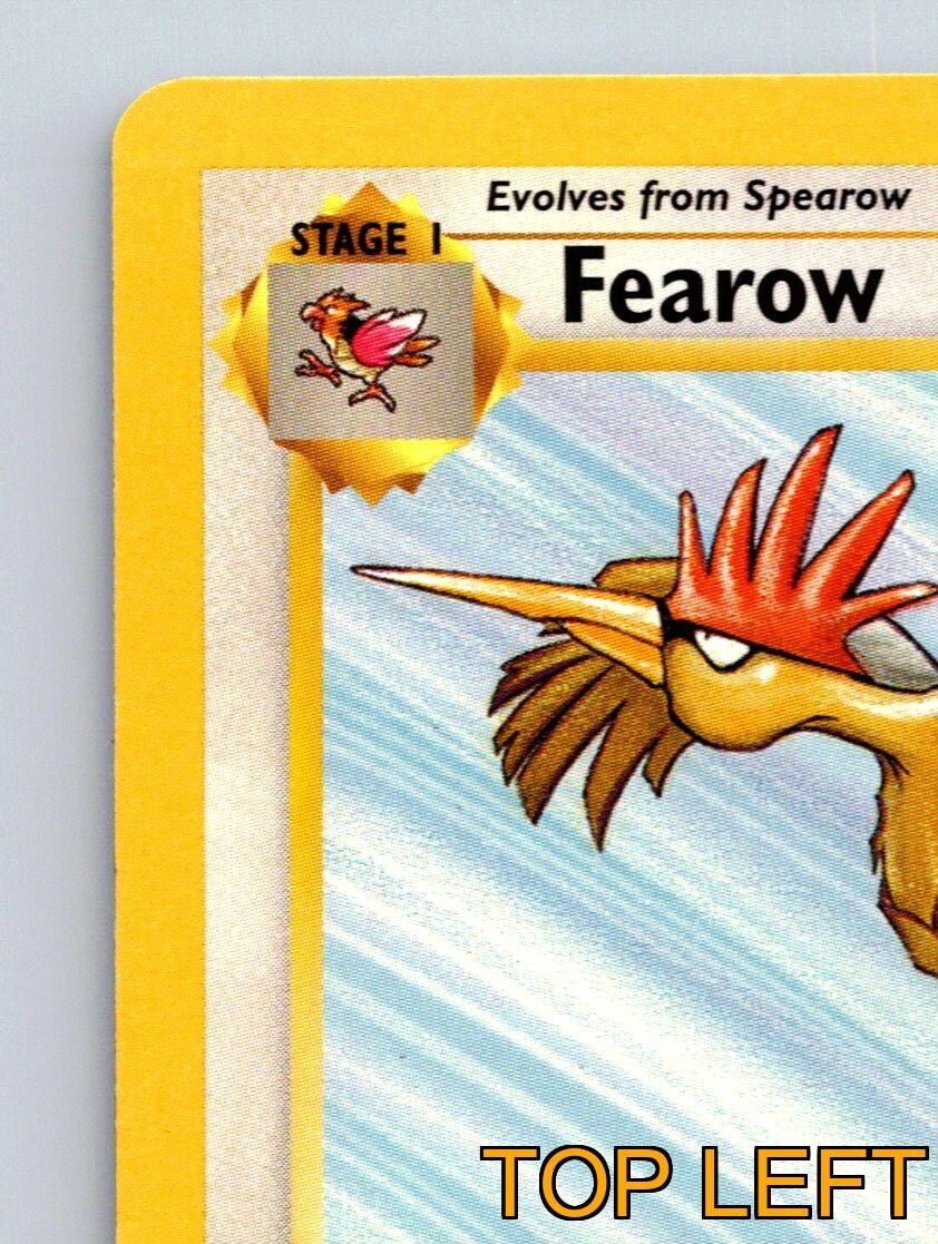 Fearow HP 70 Agility Drill Peck Attack Rarity Yellow Pokémon Card