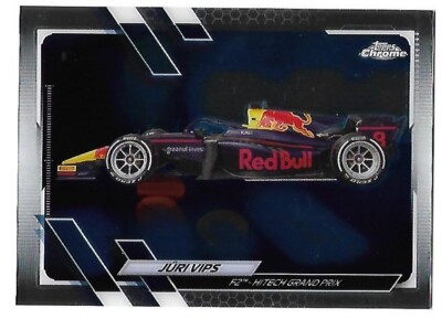 2021 Topps Chrome Formula 1 Racing Topps Base Card #127 Juri Vips