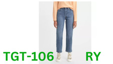 Levi's Women's Ultra-High Rise Ribcage Straight Jeans, Summer Slide, 25