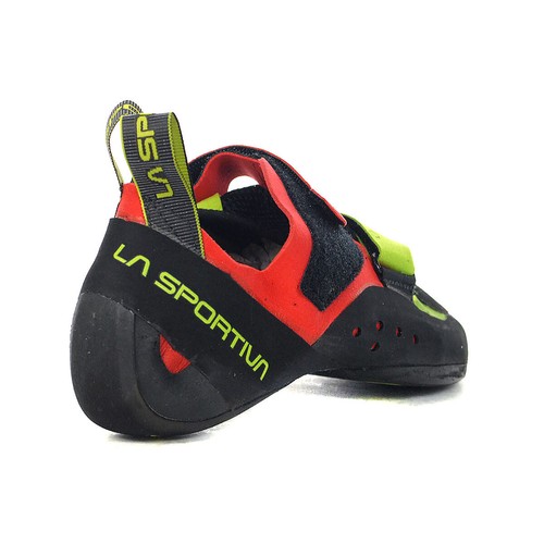 Chaussures d'escalade homme La Sportiva Kubo Goji/néon 30H-314720 - Photo 3/4