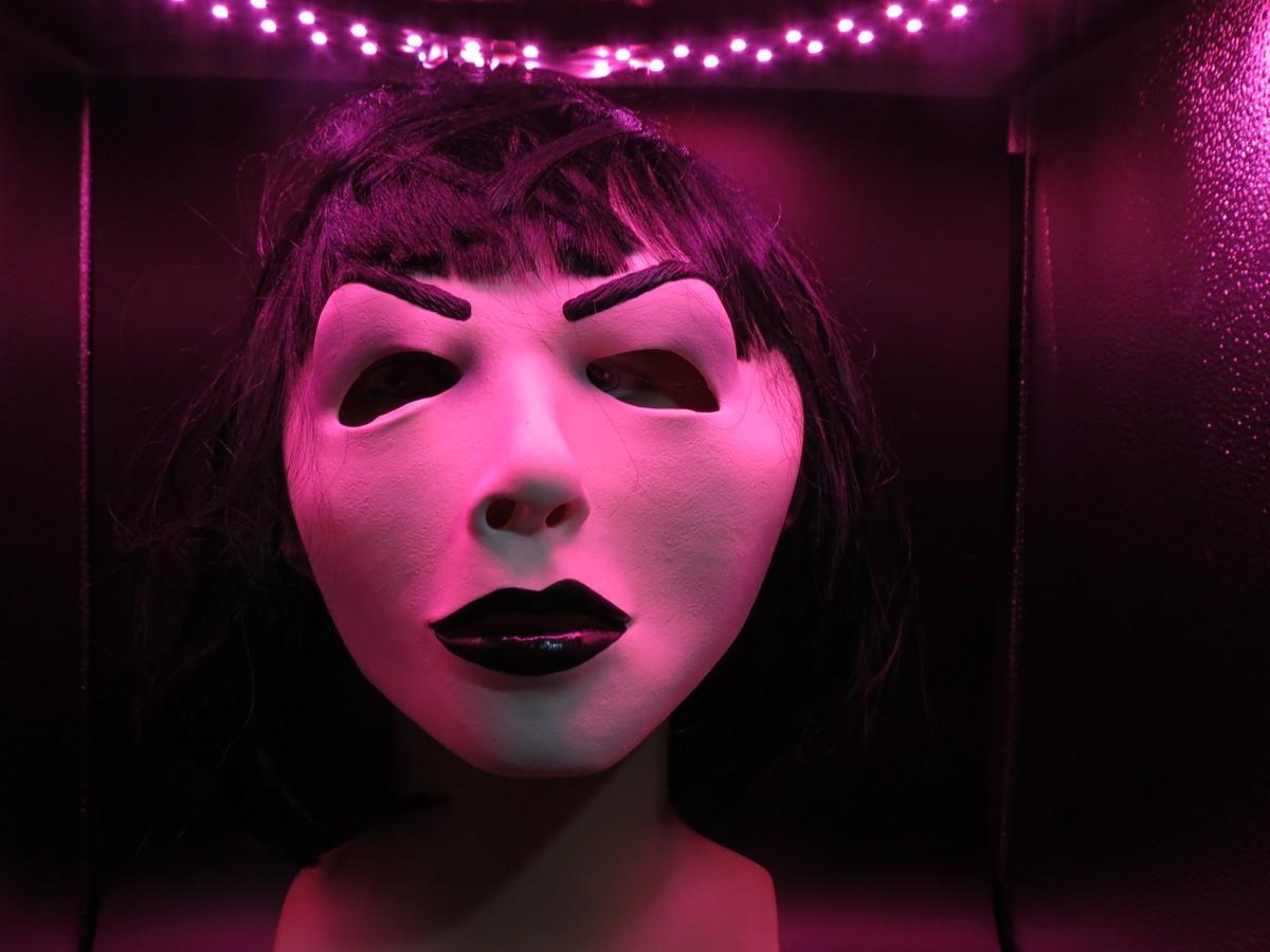 Zagone Studios hot goth full latex mask with wig | eBay