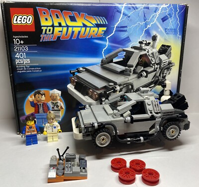 LEGO - 21103: The DeLorean Time Machine -95% complete w/box, no