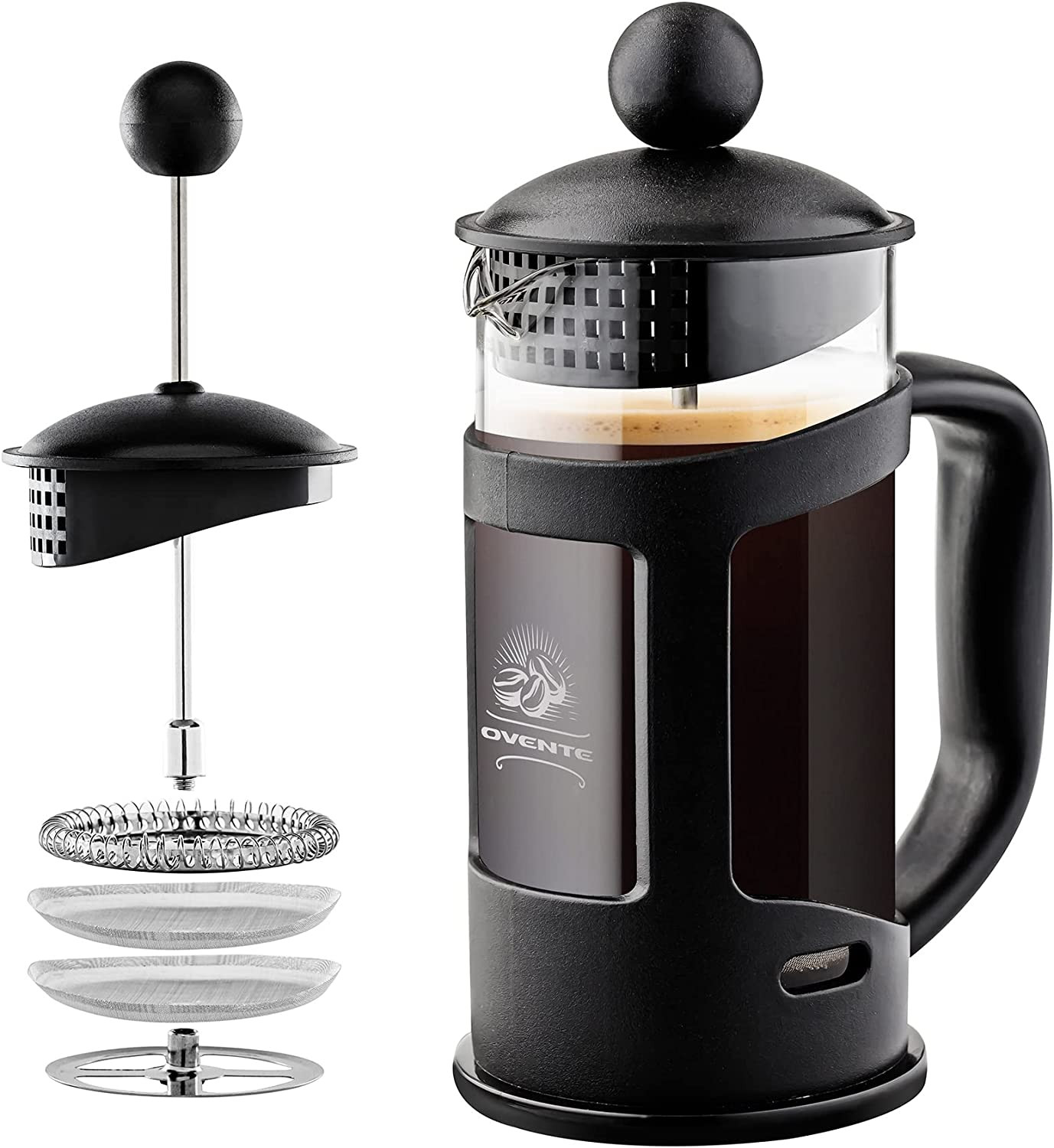 Coffee, Tea And Espresso Maker, Heat Resistant Borosilicat