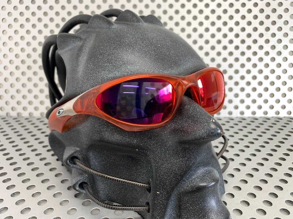 LINEGEAR Red Mirror - Non Polarized Lens for Oakley Scar [SC-RM