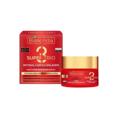 BIELENDA SUPER TRIO ULTRA REPAIR ANTI-WRINKLE CREAM 60+