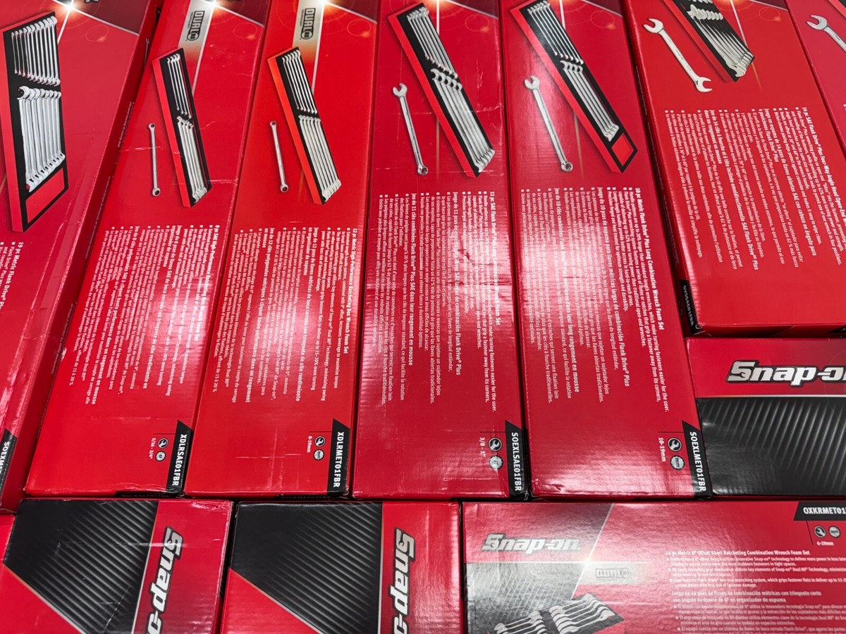 ヒナ 3点セット Snap-on Tools NEW 193pc Complete Cloud 9 Wrench Foam Drawer Master