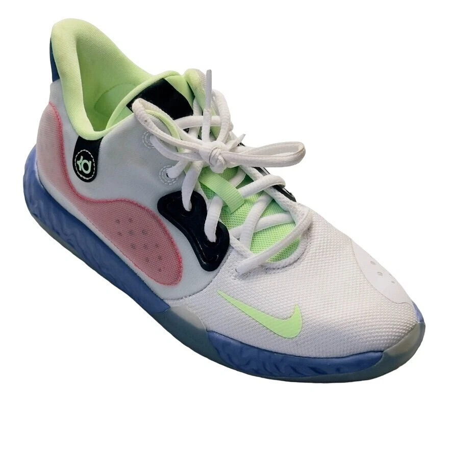Scarpe da ginnastica per bambini grandi NIKE AT5685 134 TREY 5 VII GS bianche lime taglia 5Y