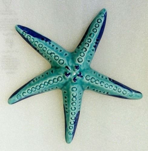 ÉTOILE DE MER EN CÉRAMIQUE GRAND MODÈLE À ACCROCHER - Foto 4 di 5
