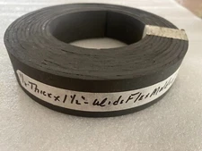 1/8" -thick x 1 1/2" flex molded brake lining (sold by the foot)