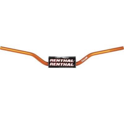 Renthal Fat Bar Fatbar Lenker Honda Kawasaki orange 609 RC hoch