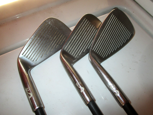 COBRA BAFFLER BLADES SUPER SENIORS GOLF IRONS 3-9+PUTTER+SAND WEDGE AMS5355 RH - Picture 20 of 22