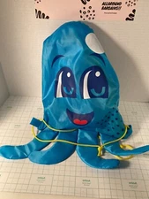 Dolfino Octopus 5 Piece Swim Set Blue:  Backpack, Mask, Snorkel, Fins(Adjustable