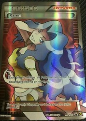 Karen XY177a Alternate Art Holo Promo