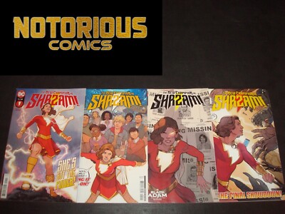 New Champion of Shazam 1-4 Complete Comic Lot Run Set DC Collection