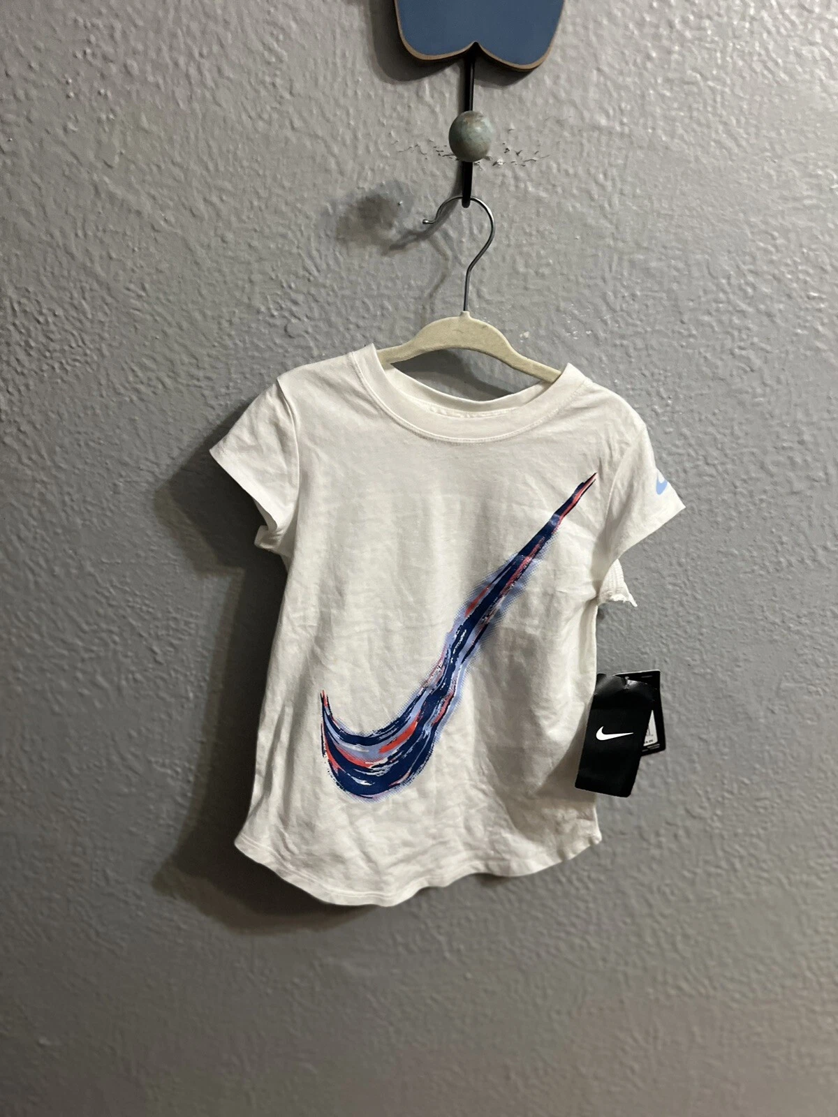 Nike Girls Just Do It T shirt White Size 6
