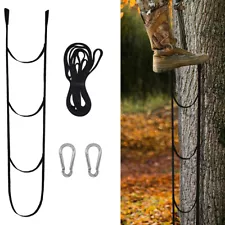 Climbing Stick Aider 3 Steps Heavy Duty Climbing Aider Hunting Saddle Platform