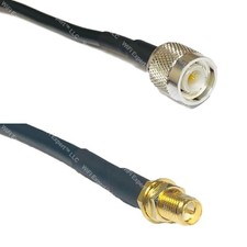 RFC240 TNC MALE to RP-SMA FEMALE Coax RF Cable USA-Ship Lot